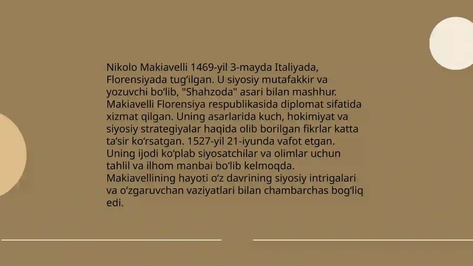"Xukumdor" asarining yozilish tarixi 3