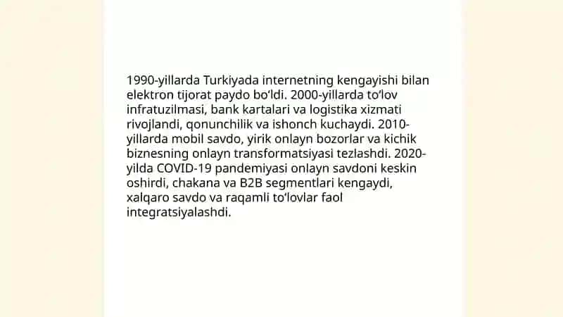 Turkiya Davlati Elektron Tijoratining Modellari Tahlili 3