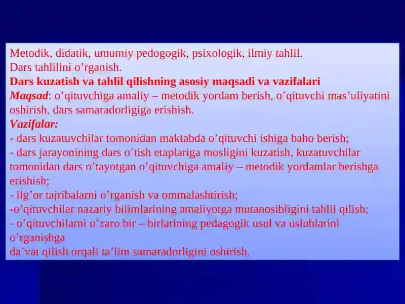 Darstahlili va uning mazmuni 3