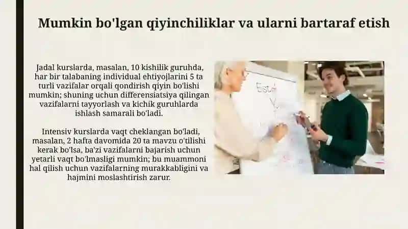 Vazifa-ga asoslangan til o'qitish 3