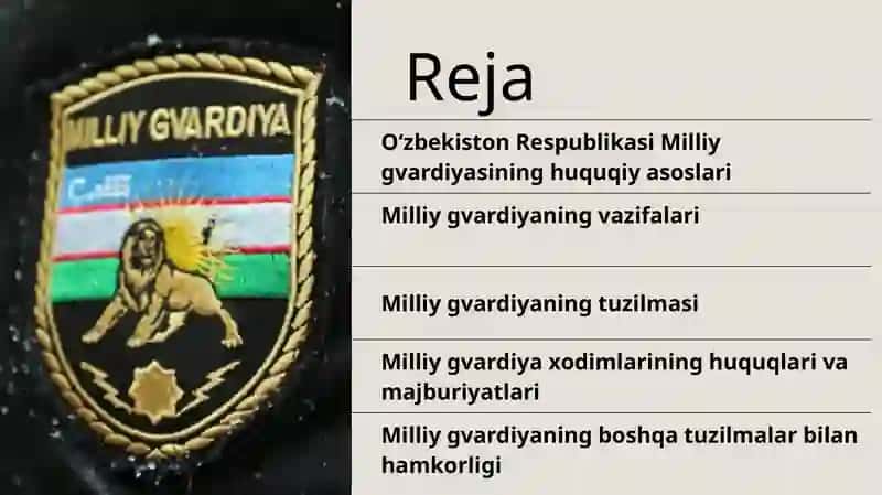 O‘zbekiston Respublikasi Milliy gvardiyasi 3