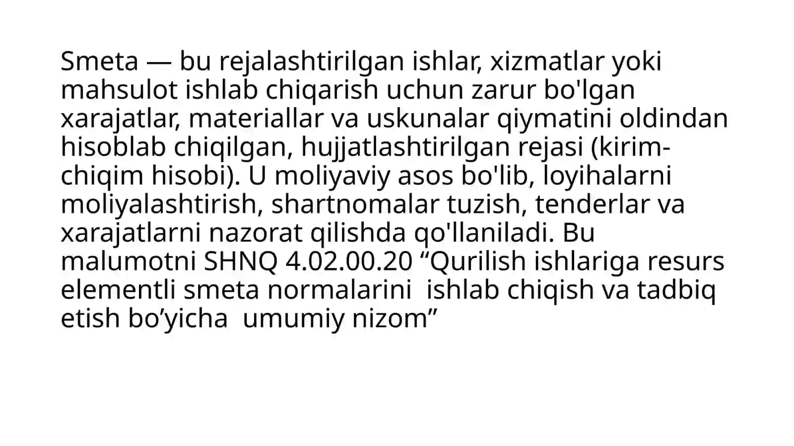 Kapital qurilish va smeta normalari 3