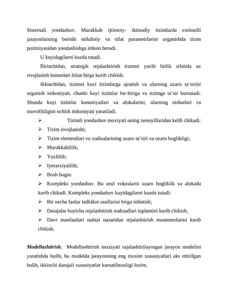 Strategik rejalashtirish kursi 3