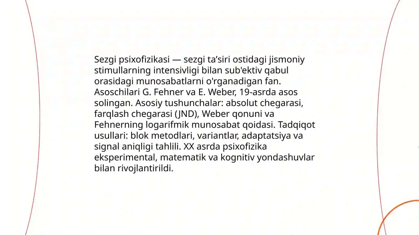 Sezgi psixofizikasi 3