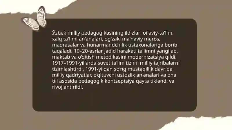 Õzbek Milliy Pedagogikasi 3