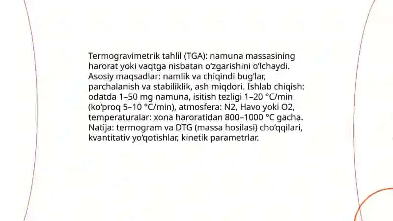 Termik tahlil turlari 3