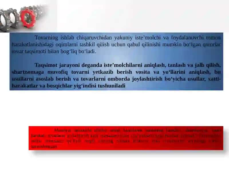 MARKETINGDA SOTISH SIYOSATI (PLACE) 3