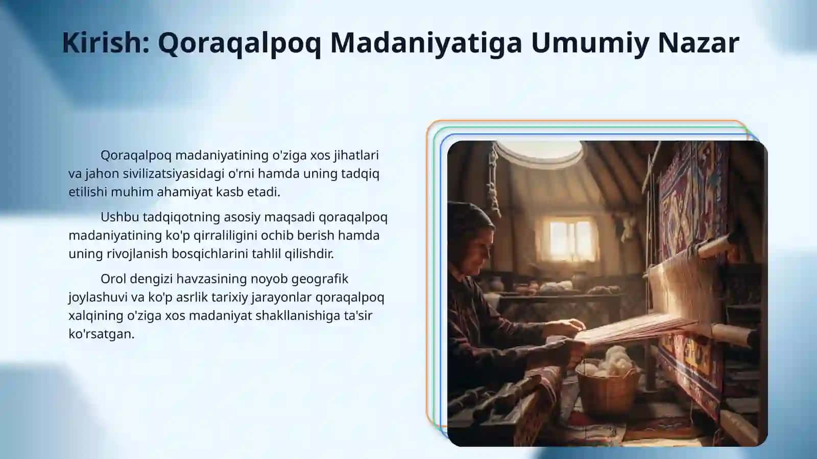 Qoraqalpoqlar madaniy hayoti 3