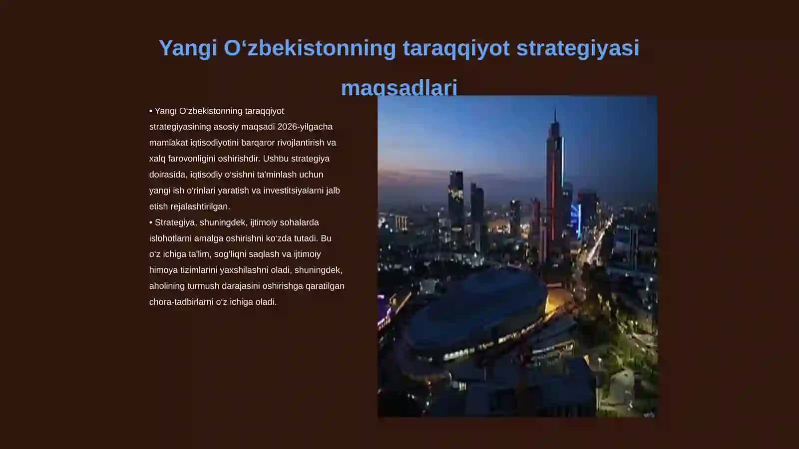Yangi O‘zbekistonning taraqqiyot strategiyasi 3