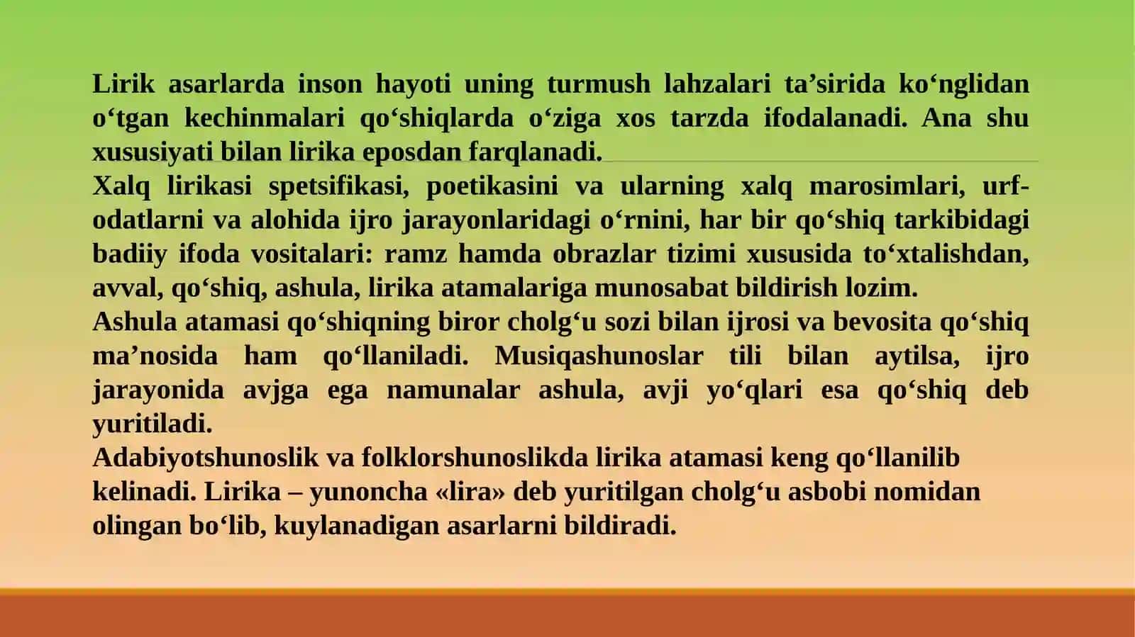 QOʻSHIQ: MEHNAT QO‘SHIQLARI VA TERMALAR 3