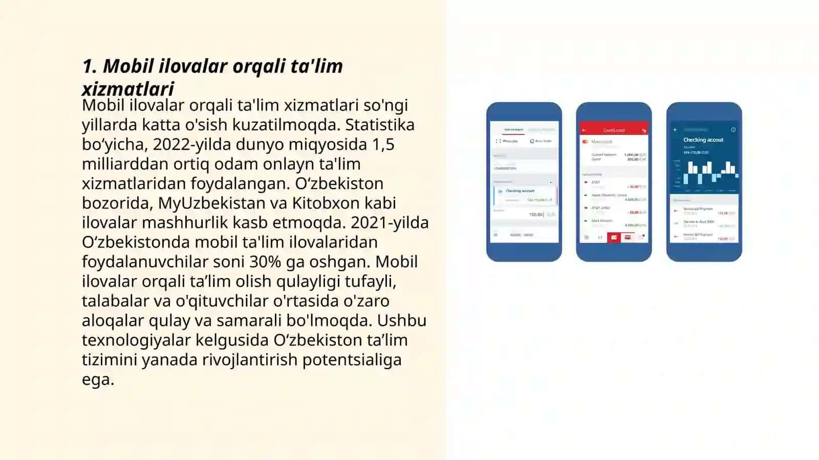 Mobil ilovalar orqali ta'lim xizmatlari 3