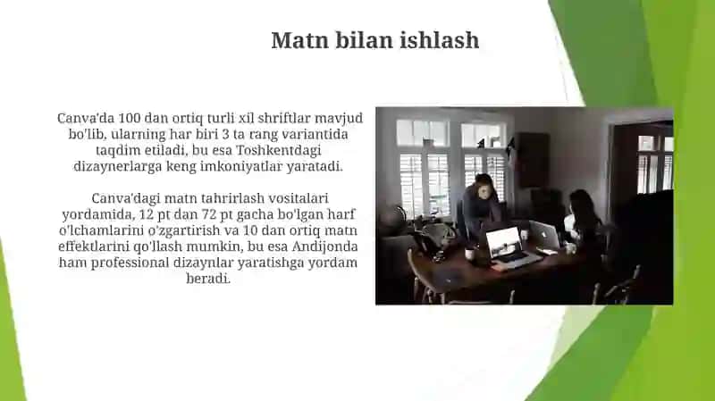 Canva Xususiyatlari va Imkoniyatlari 3