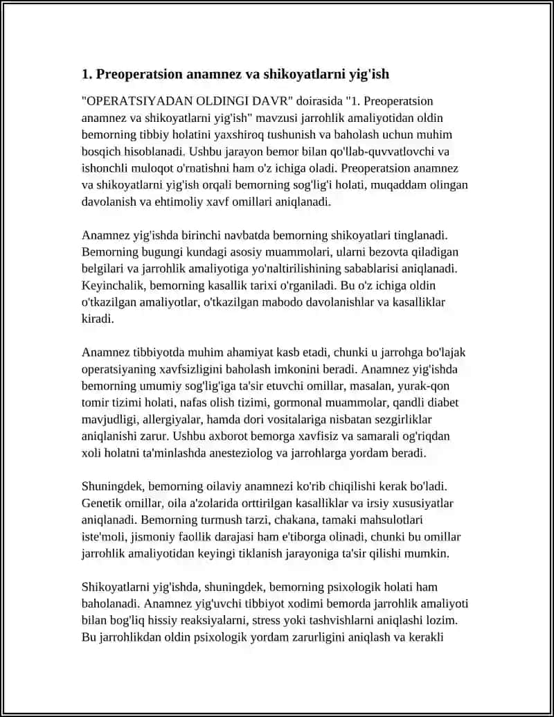 OPERATSIYADAN OLDINGI DAVR 3