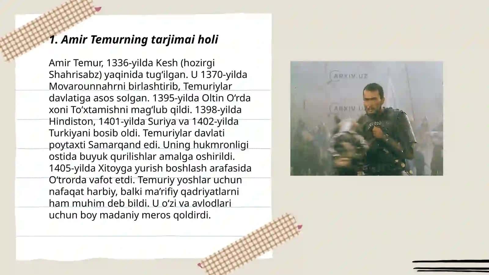 Amir -Temur buyuk davlat arbobi 3