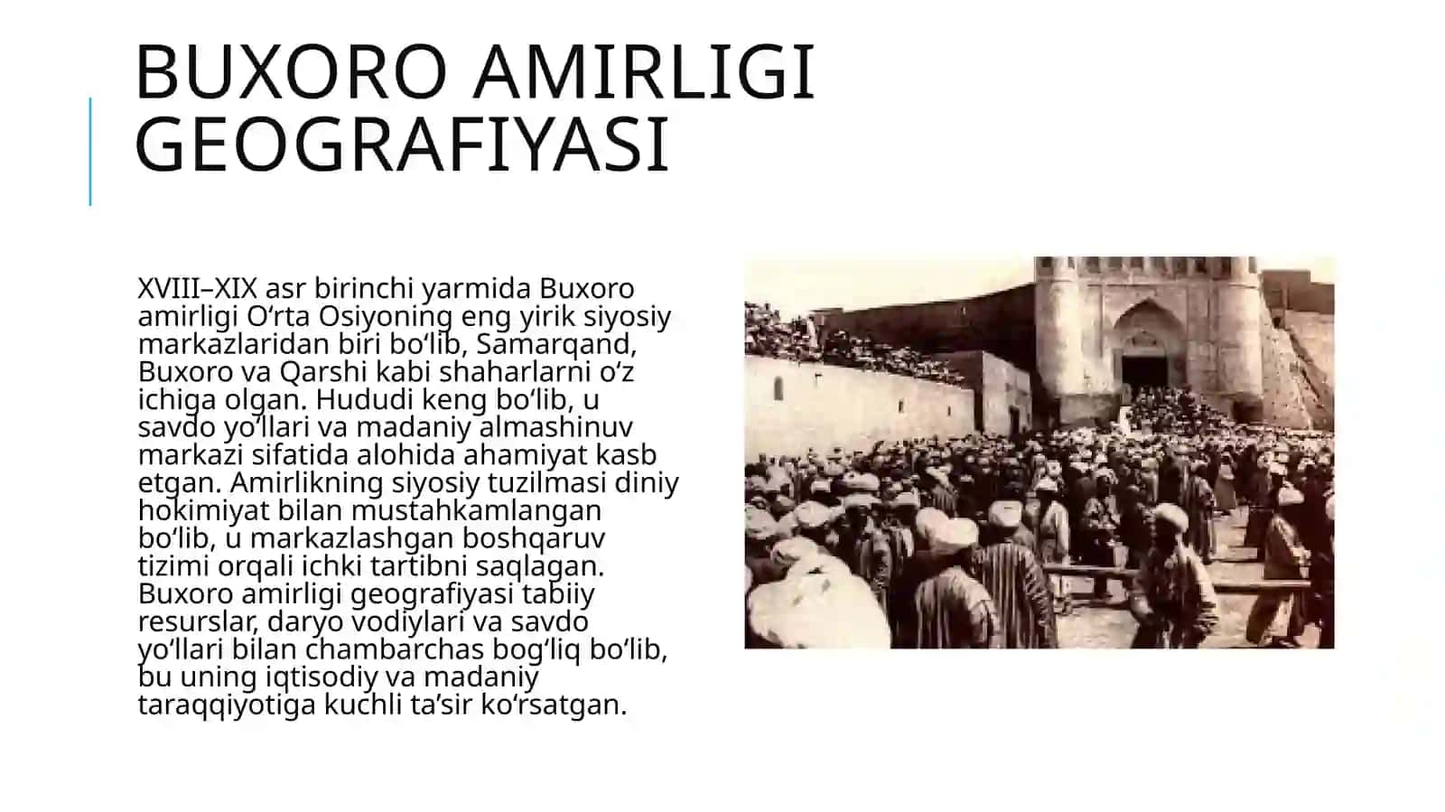 O'rta Osiyo davlatlarining XVIII - XIX asr birinchi yarmida tarixiy geografiyasi va kartografik tadqiqotlar 3
