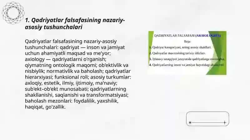 Qadriyatlar falsafasi 3