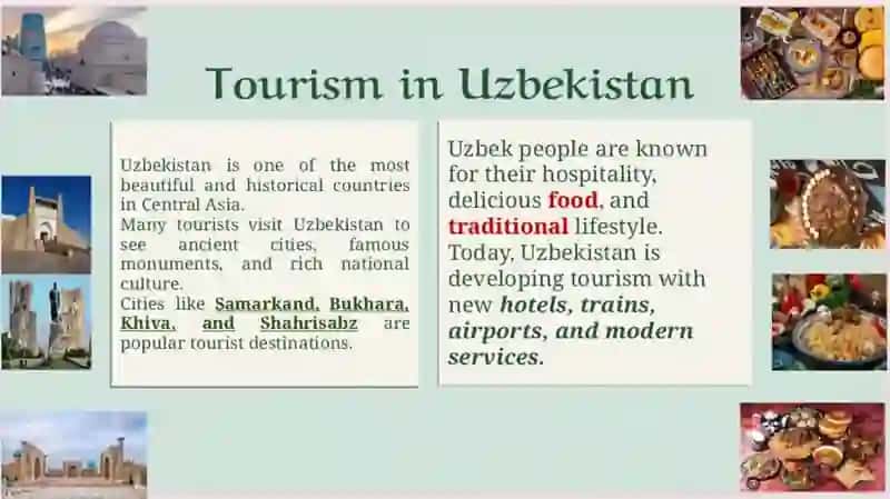 Tourism in Uzbekistan and Abroad 3