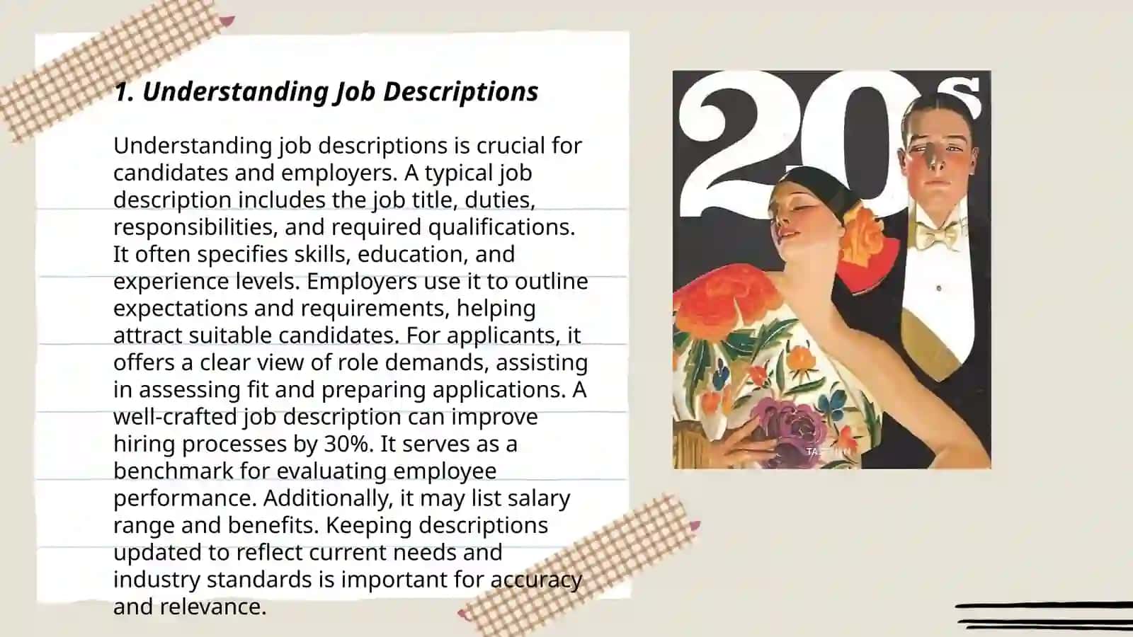 Understanding Job Descriptions 3