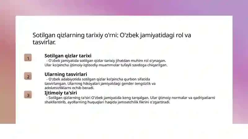 Sotilgan qiz qismati 3
