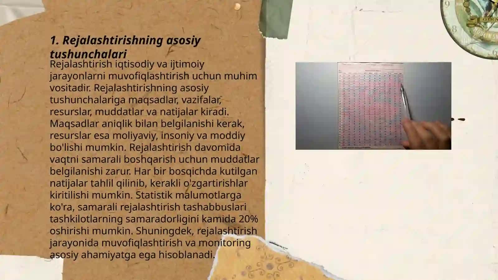 Rejalashtirish va pragnozlash 3