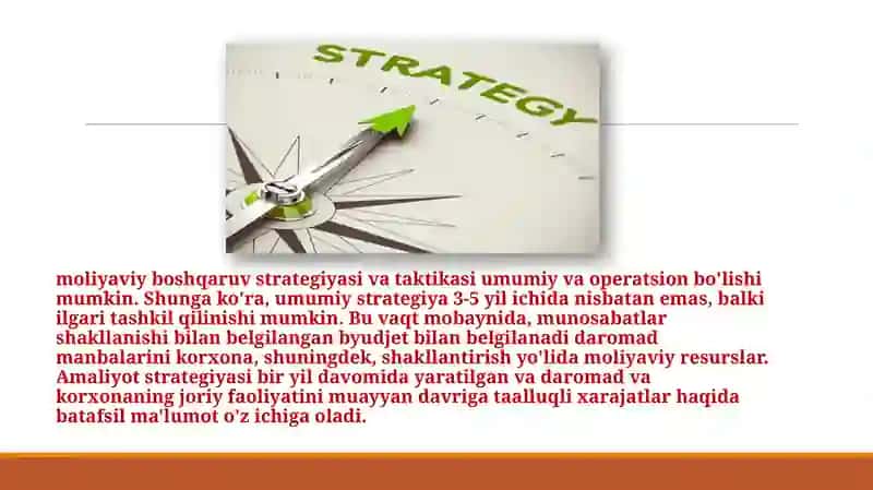Moliyaviy Strategiya 3
