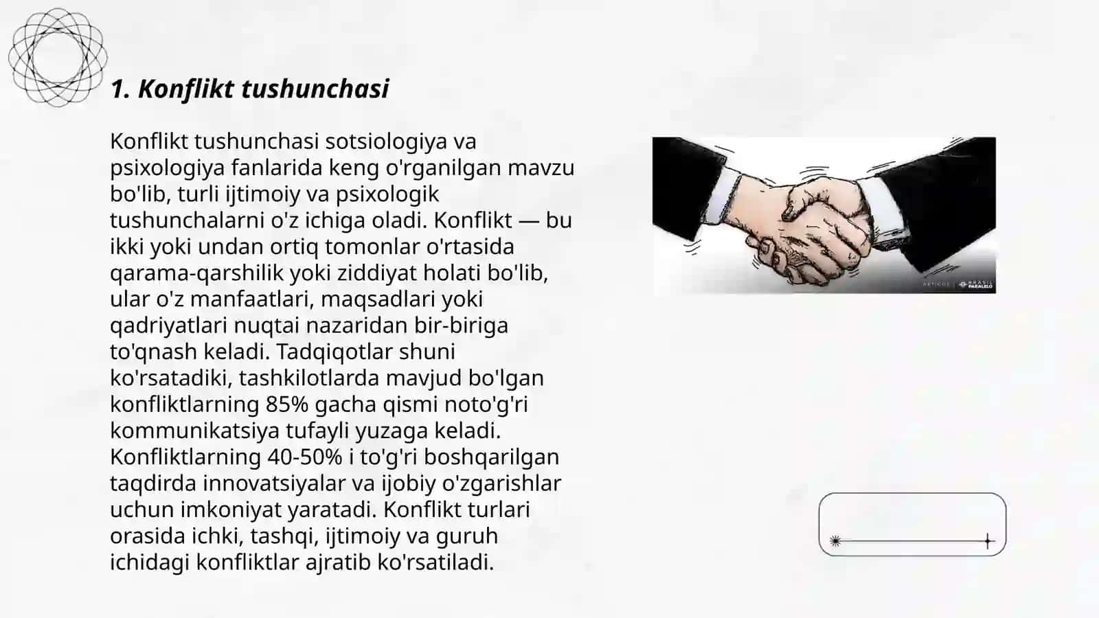 Konflikt funksiyalari 3