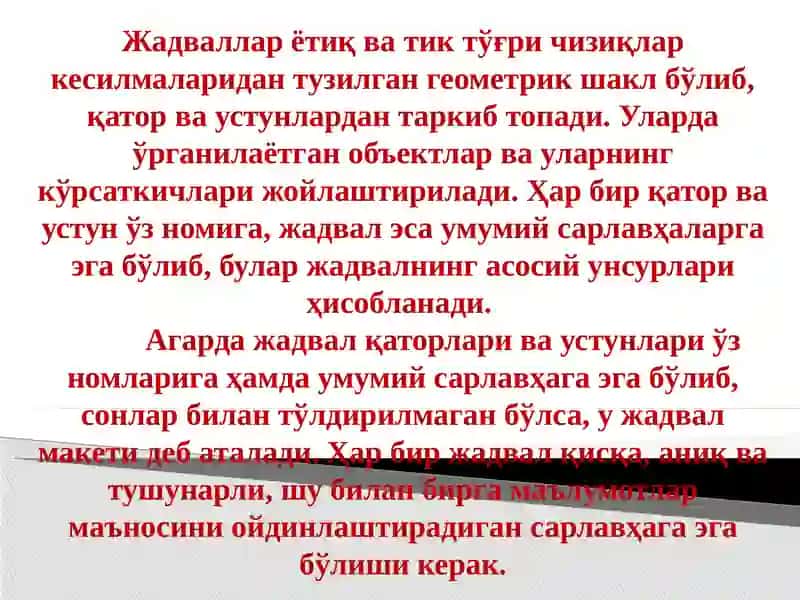 Статистик жадваллар ва графиклар 3