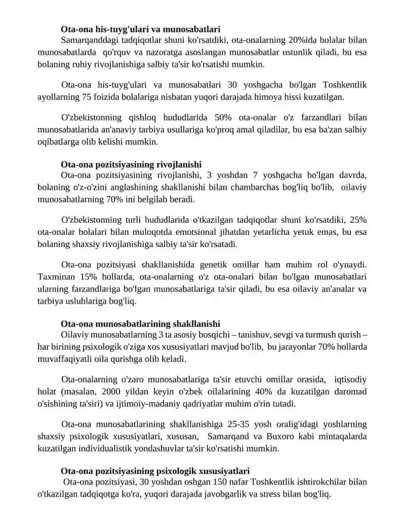 Ota-ona pozitsiyasining psixologik xususiyatlari 3