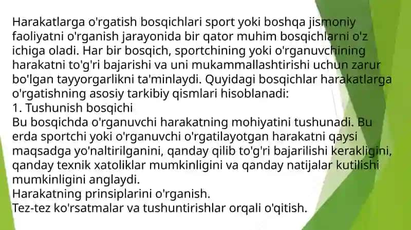Milliy va harakatli o’yinlarni o’rgatish metodikasi 3