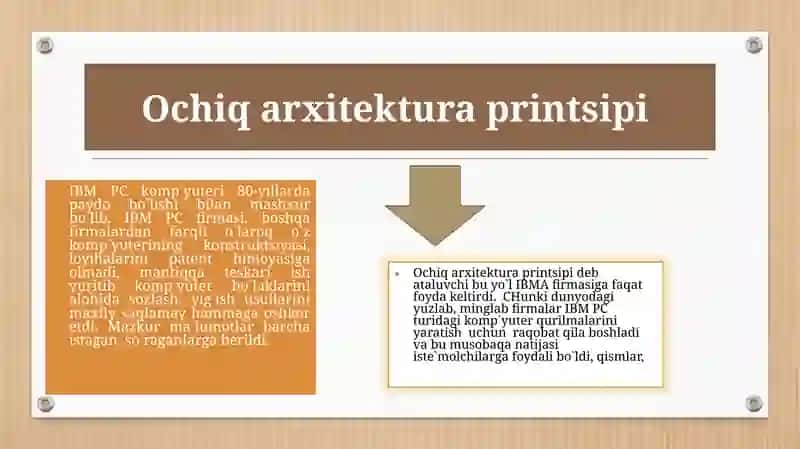 Dasturiy ta'minot va uning rivojlanib borish tendensiyalari.Matn axborotlarini qayta ishlash texnologiyalari 3