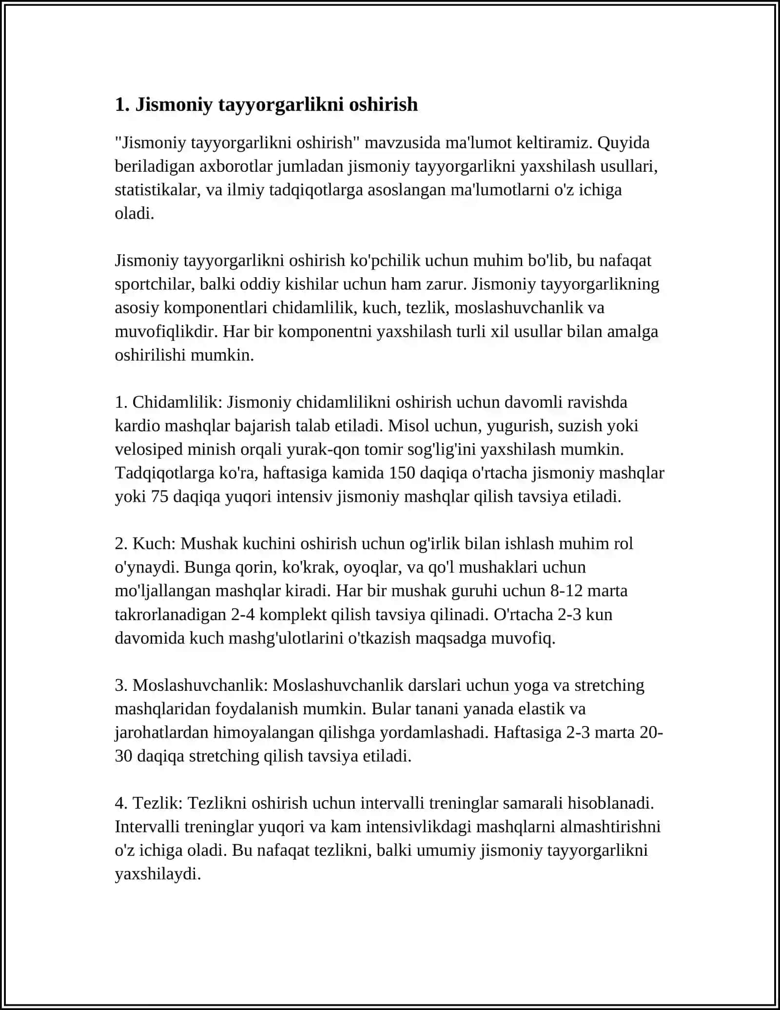 FUTBOL OYINIDA OYINCHILARNI MASHG'ULOTDAN OLDINGI TAYYORGARLIGI 3