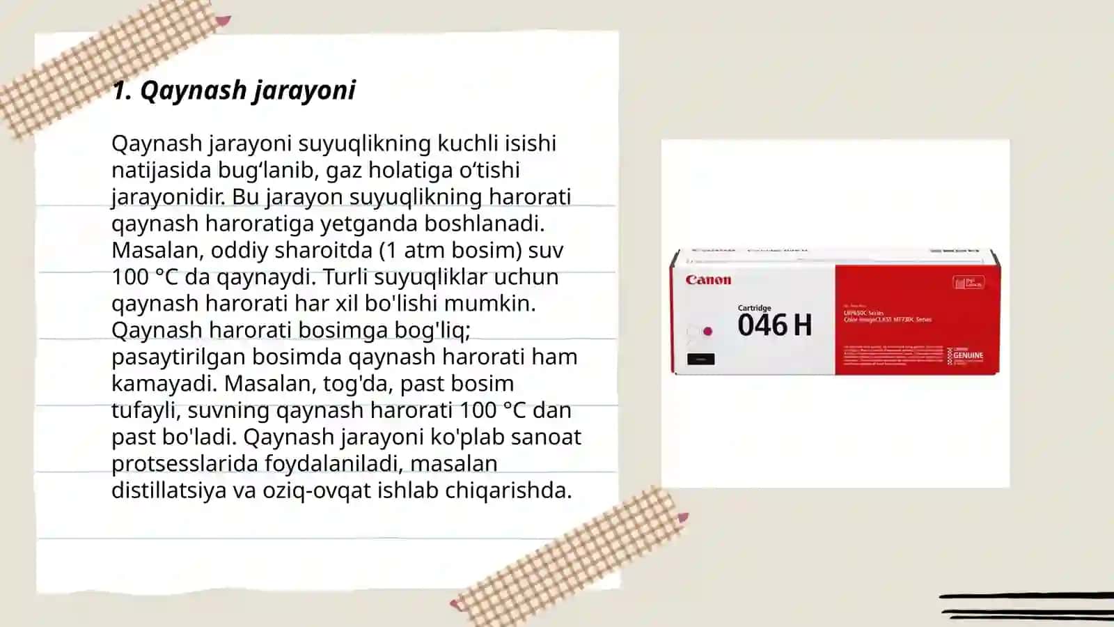Qaynashda issiqlik beruvchanlik va turlari 3