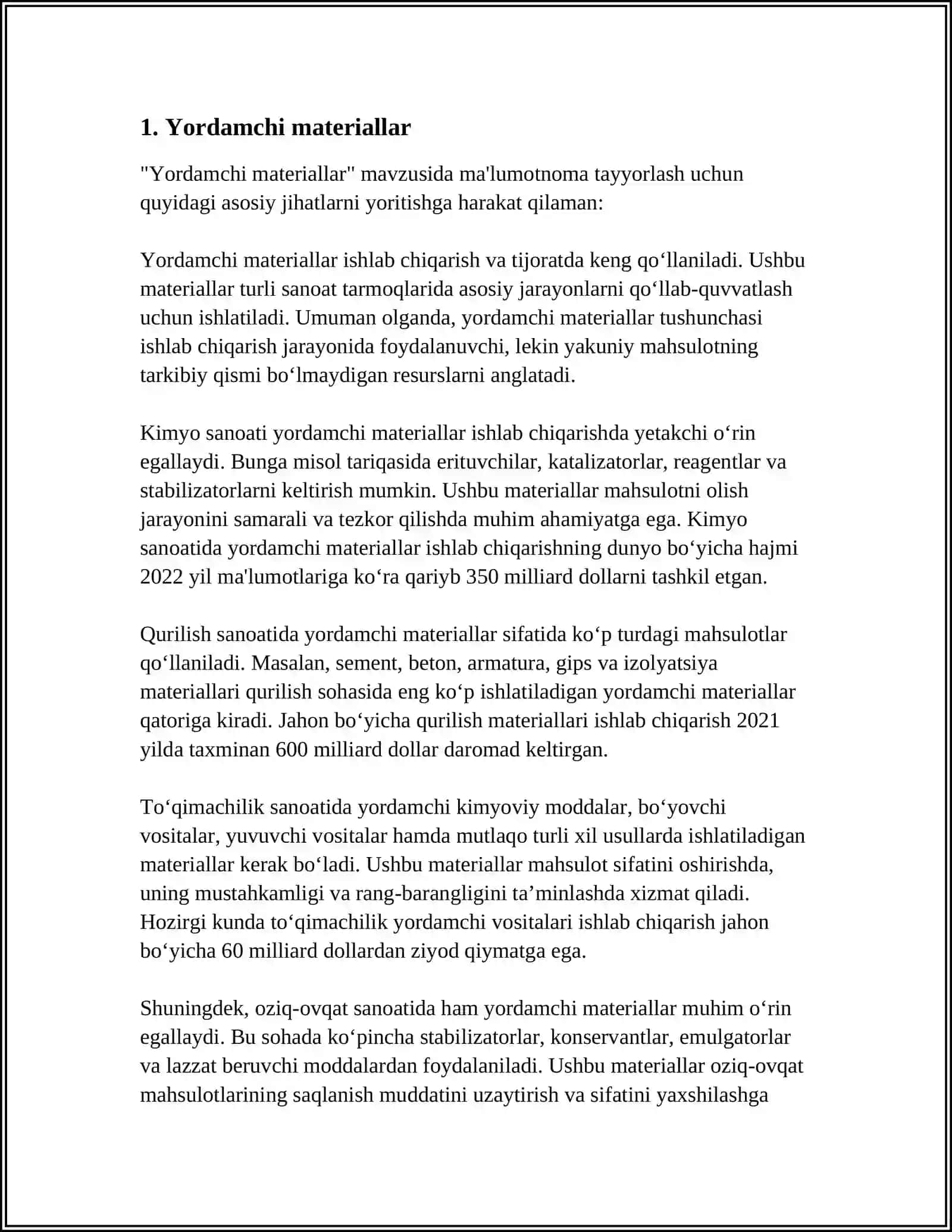 Yordamchi materiallar 3