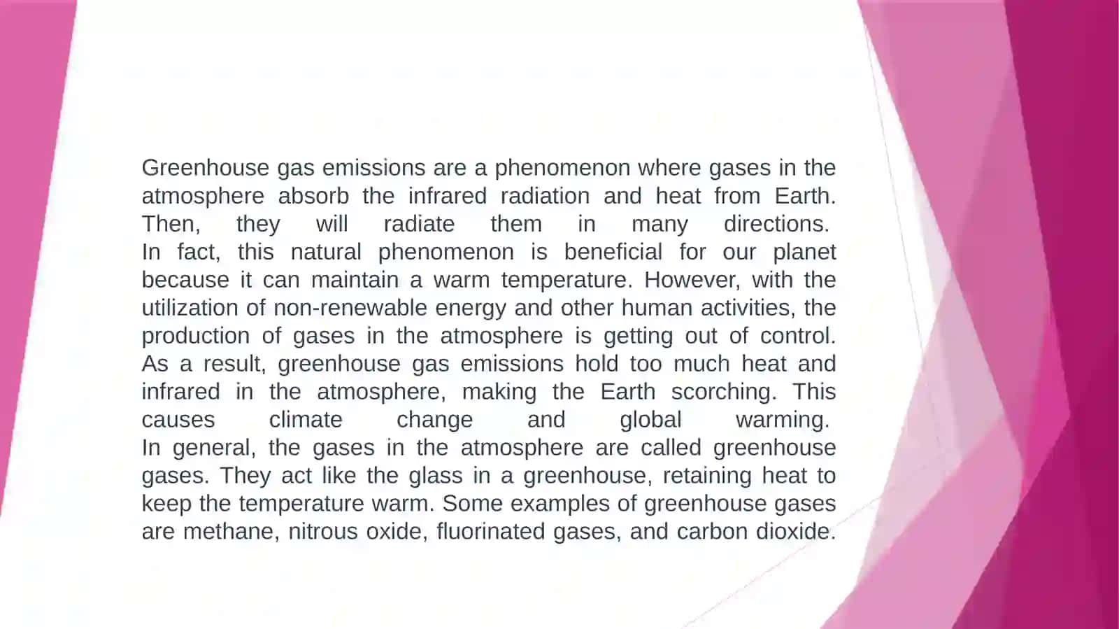 Greenhouse Gas Emission 3