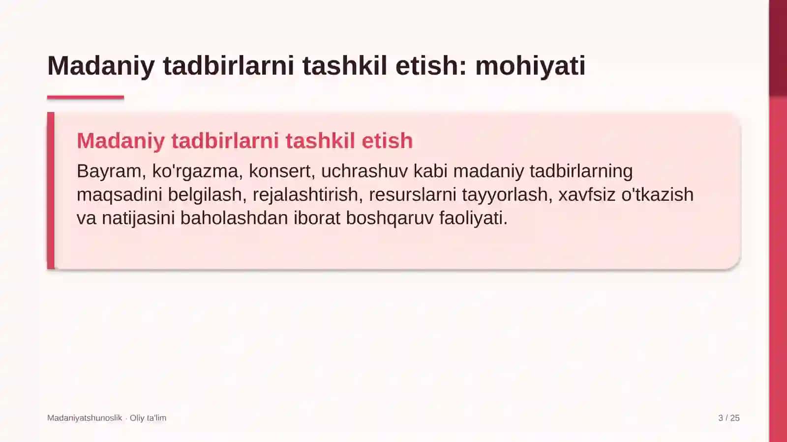 Kempinglarda madaniy tadbirlarni tashkil etish 3