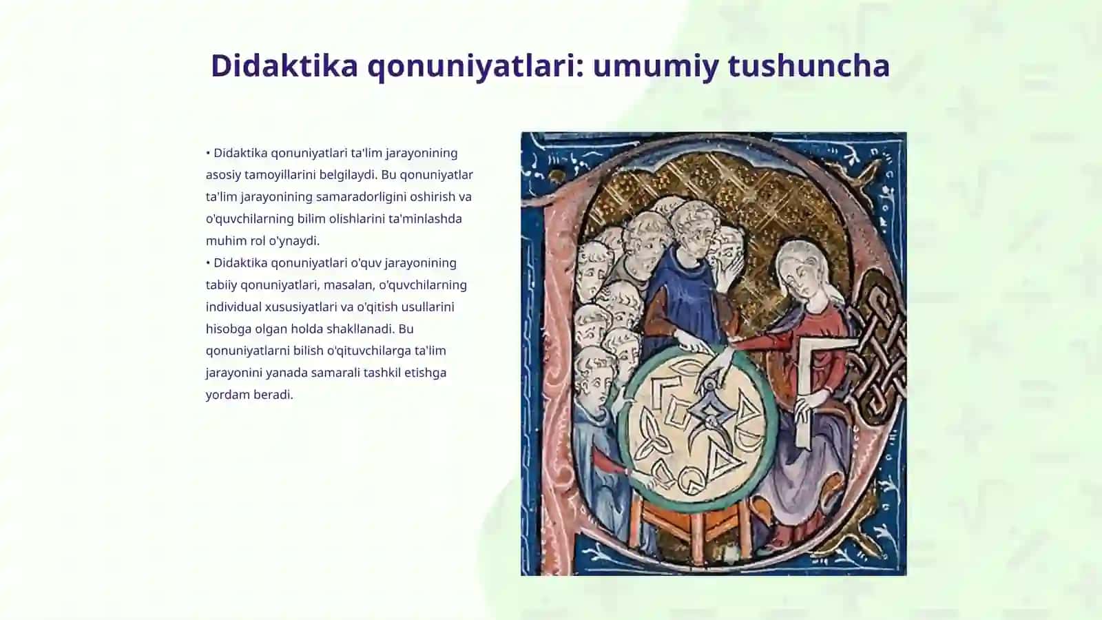 Didaktika qonuniyatlari va prinsplari 3