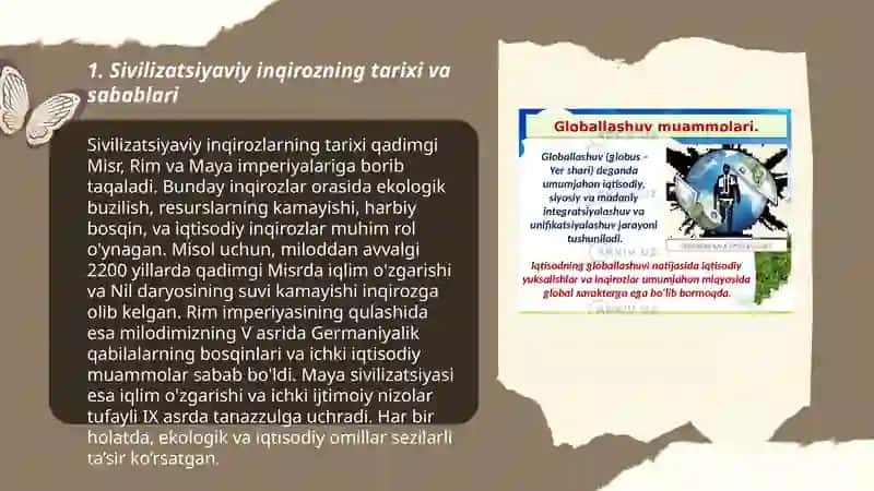 Sivilizatsiyaviy inqirozning tarixi va sabablari 3
