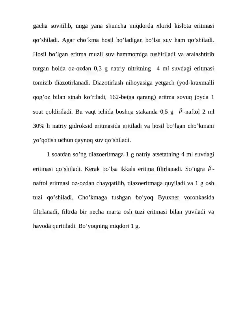 P- Nitro Atsetelinid Sintezi 3