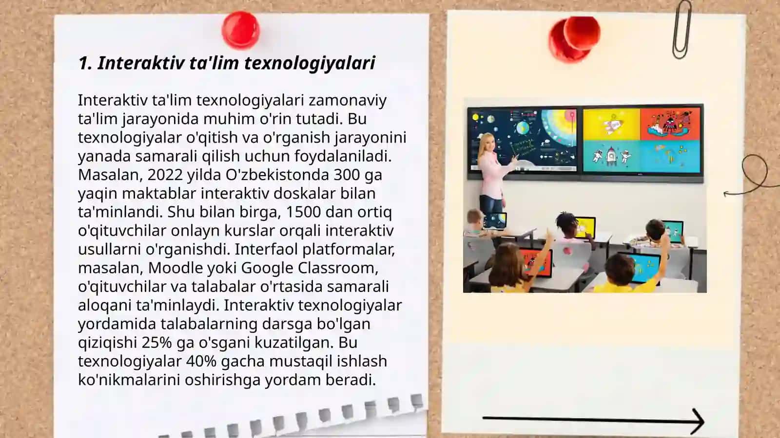 Interfaol taʼlim texnologiyalari turlari 3