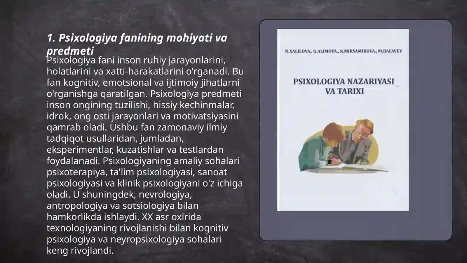 Psixologiya fanining predmeti 3