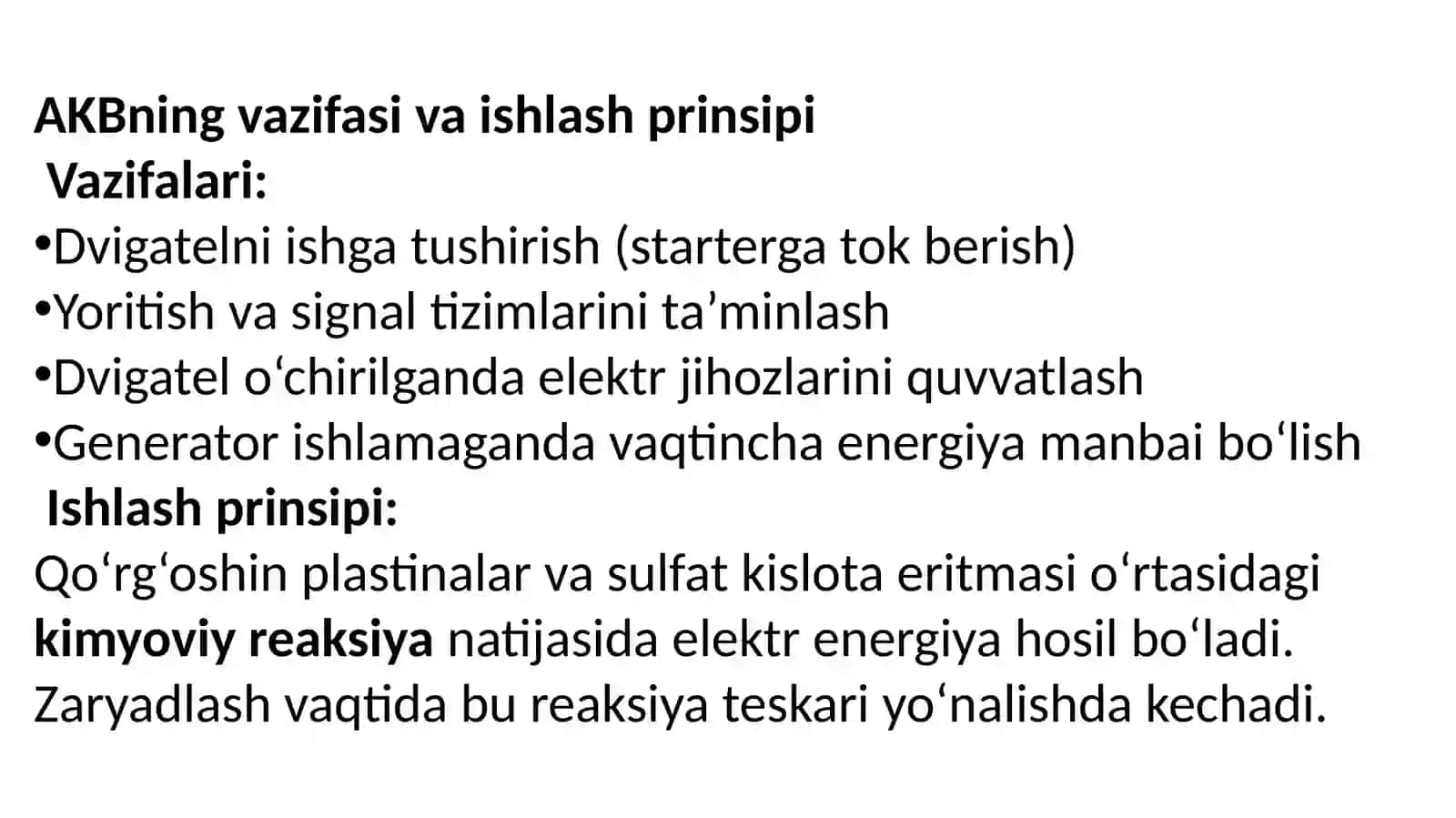 Akkumulyator batareyalari (AKB) 3