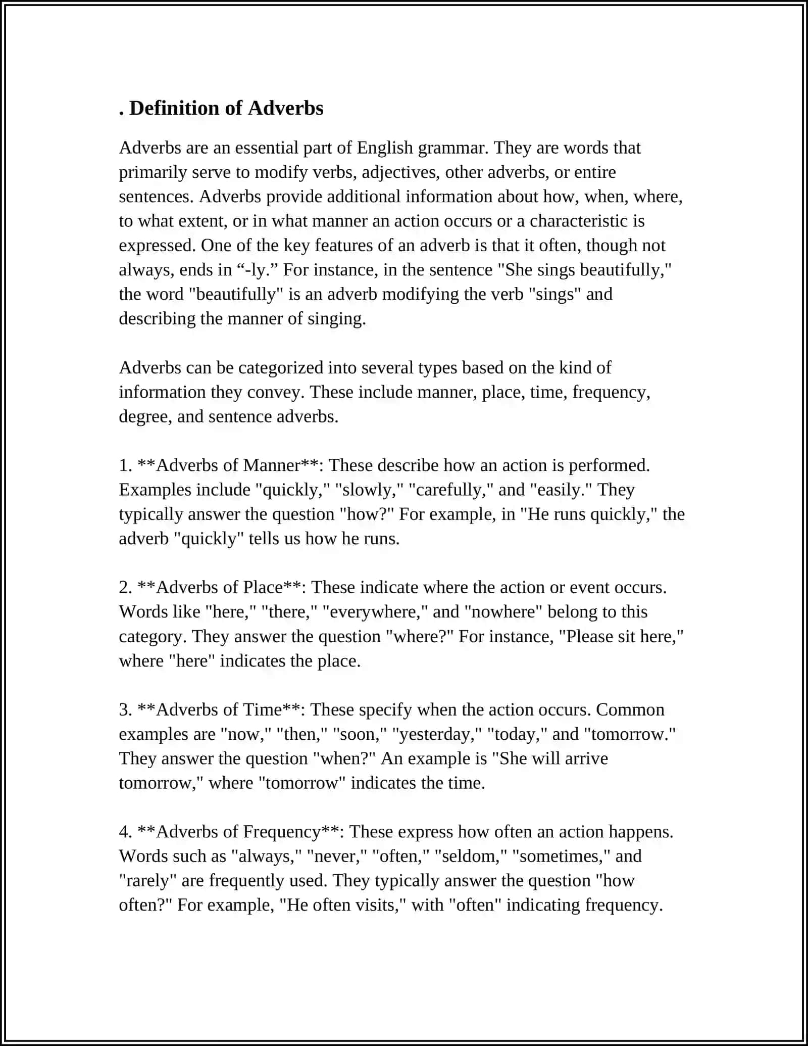 ADVERBS 3