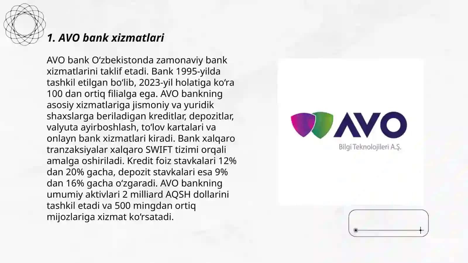AVO bank 3