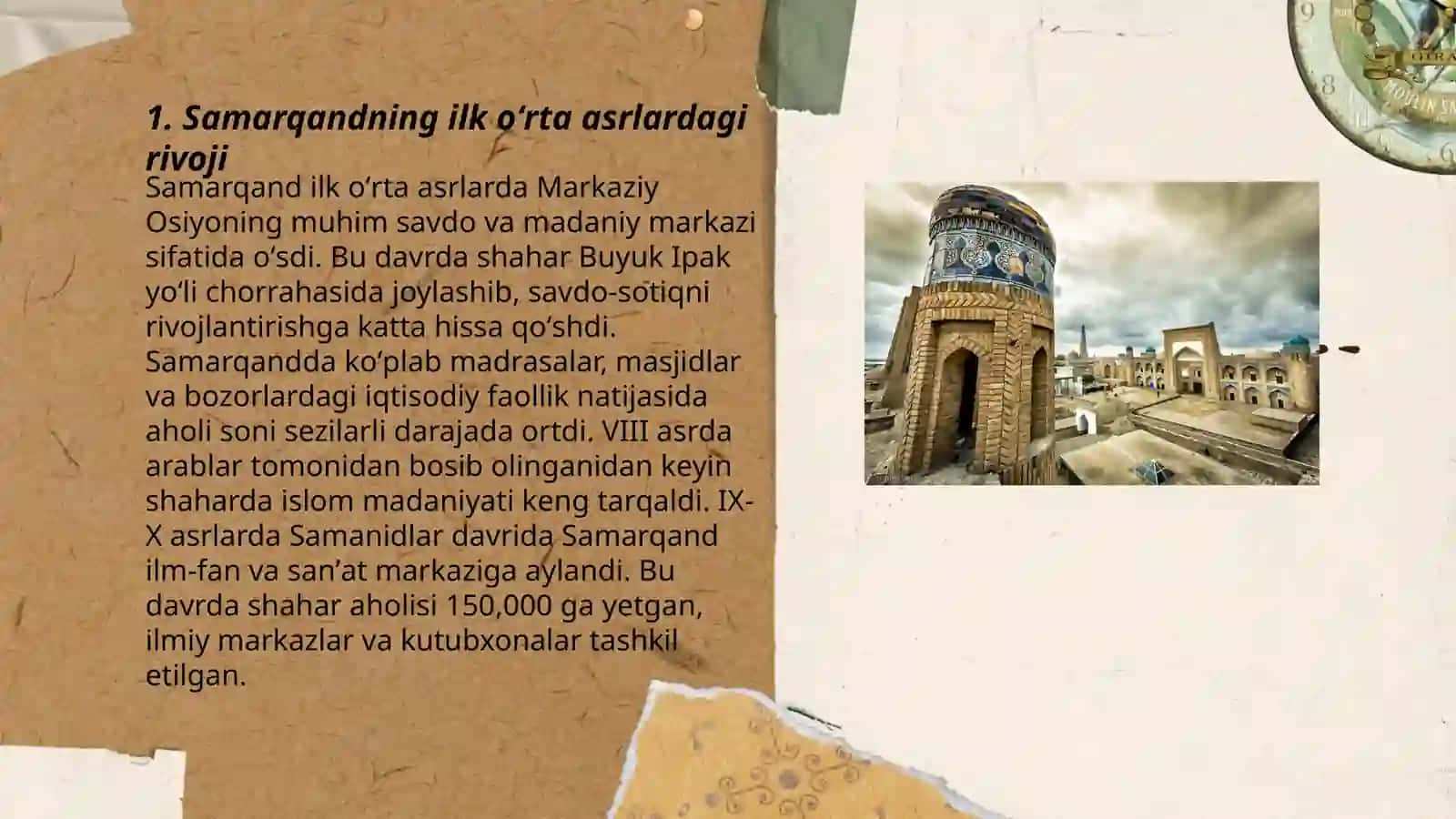 Oʻrta Osiyoning Ilk Oʻrta asrlar shaharlari 3