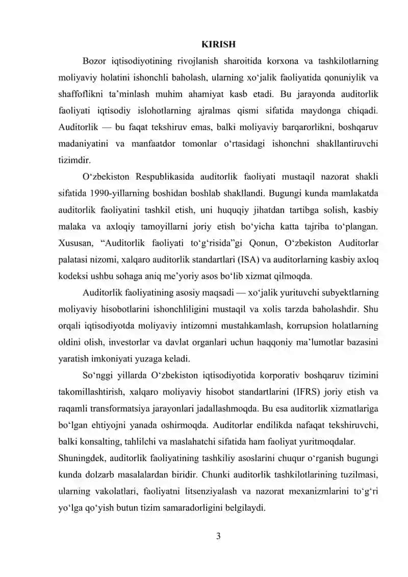 AUDITORLIK FAOLIYATINING TASHKILIY ASOSLARI. 3