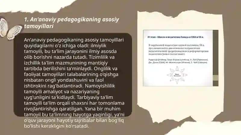 Pedagogikada an'anaviylik va novatorlik 3