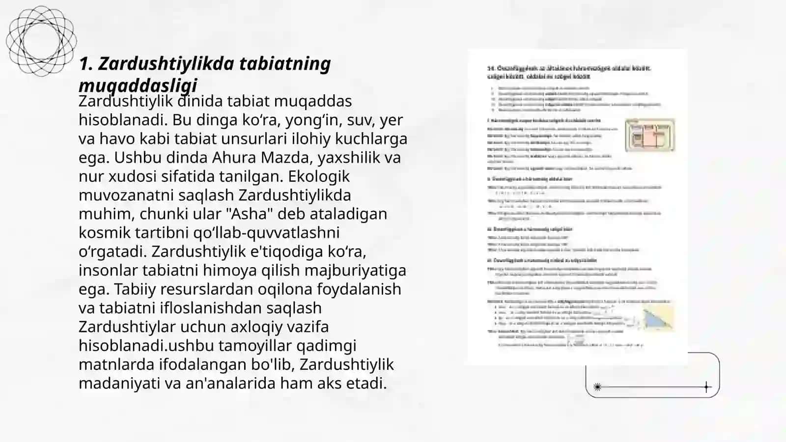 Zardushtiylikda tabiatning ulugʻlanishi 3