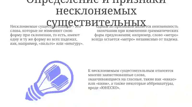 Род несклоняемых существительных 3