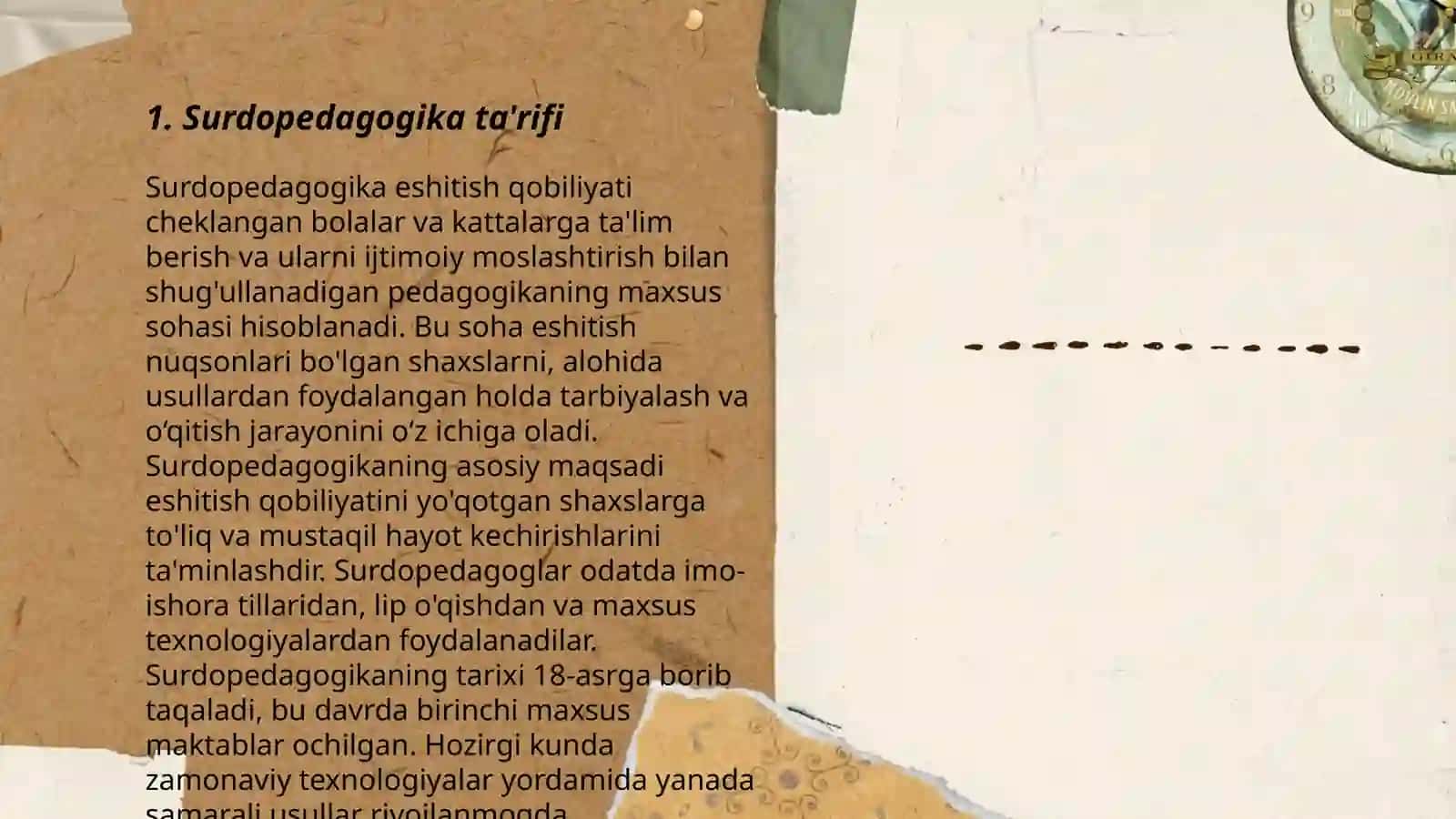 Surdopedagogikaning tasnifi va turlari 3