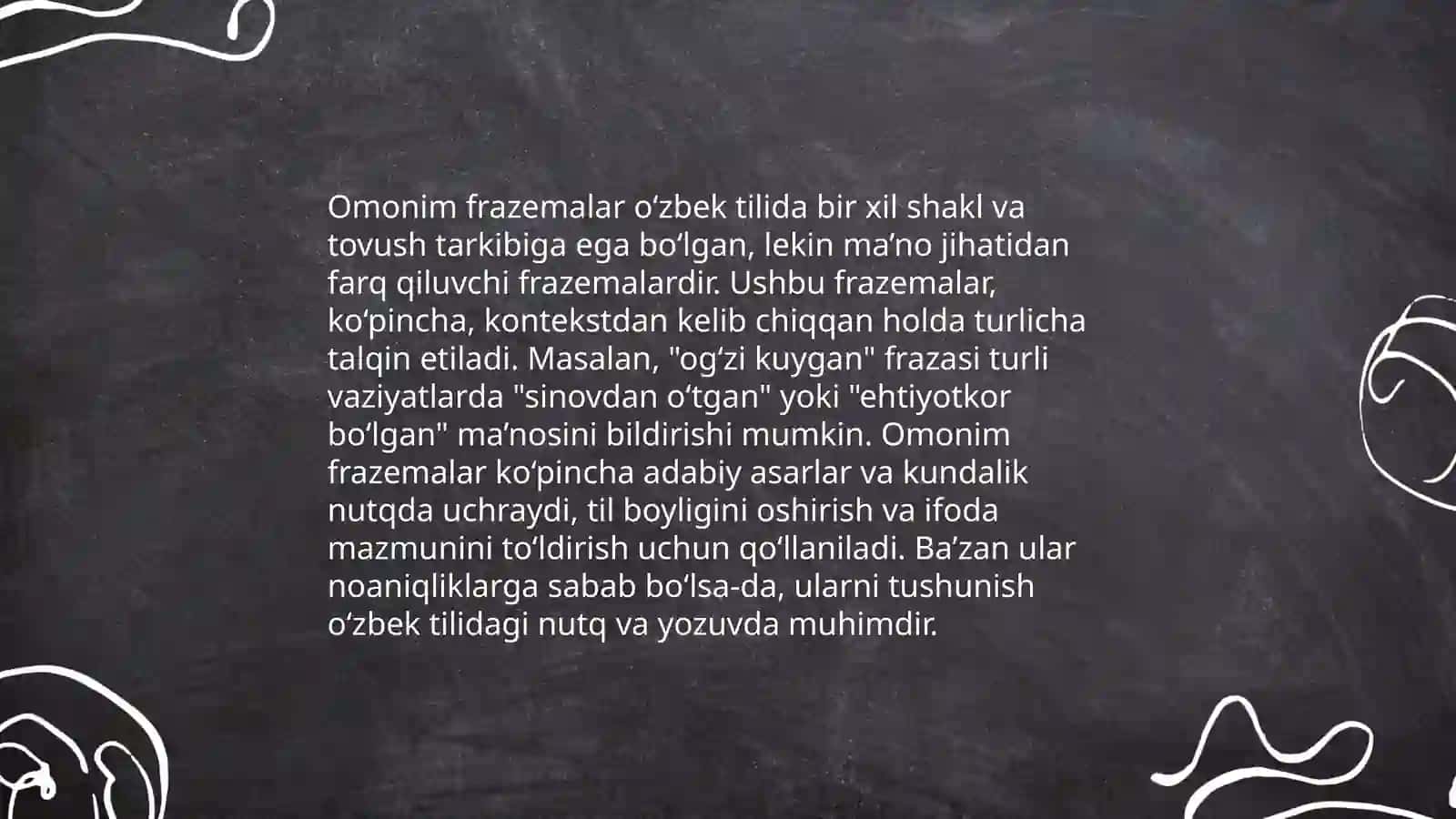 Omonim frazemalar 3